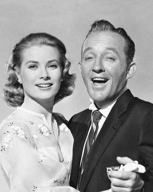 1956 Bing Crosby And Grace Kelly Keychain True Love Keychain Celebrity Print
