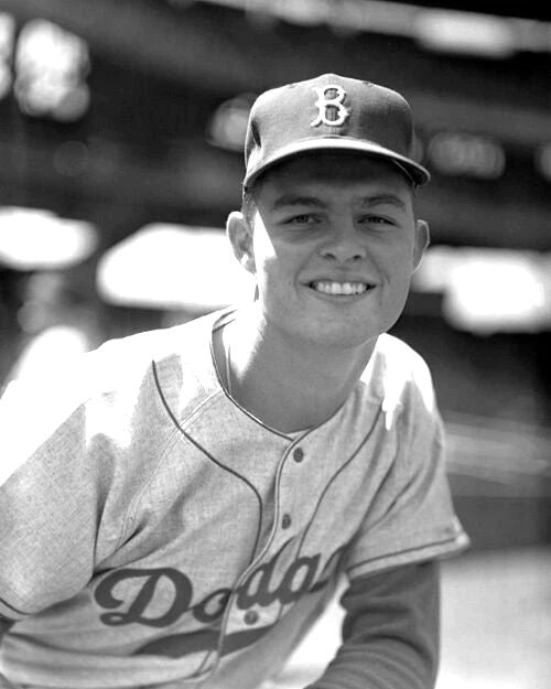 1956 Brooklyn Dodgers Don Drysdale Glossy Magnet Baseball Rookie Magnet