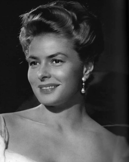 1956 Ingrid Bergman In Elena Et Les Hommes Retro Classic Picture Photo