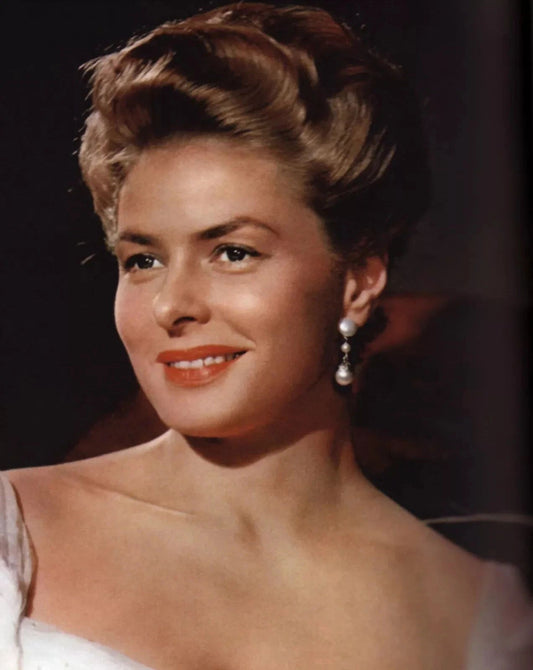 1956 Ingrid Bergman In Elena Et Les Hommes Retro Picture Photo