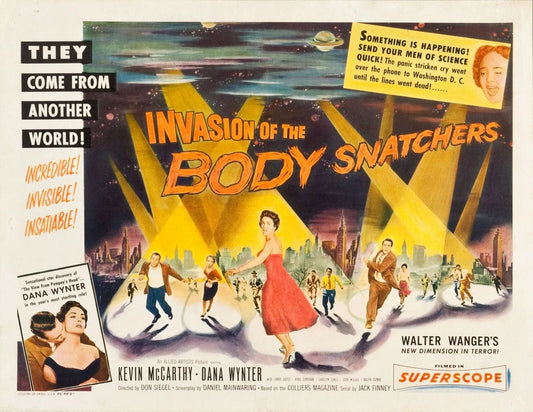 1956 Invasion Of The Body Snatchers Movie Keychain Kevin Mccarthy Aliens