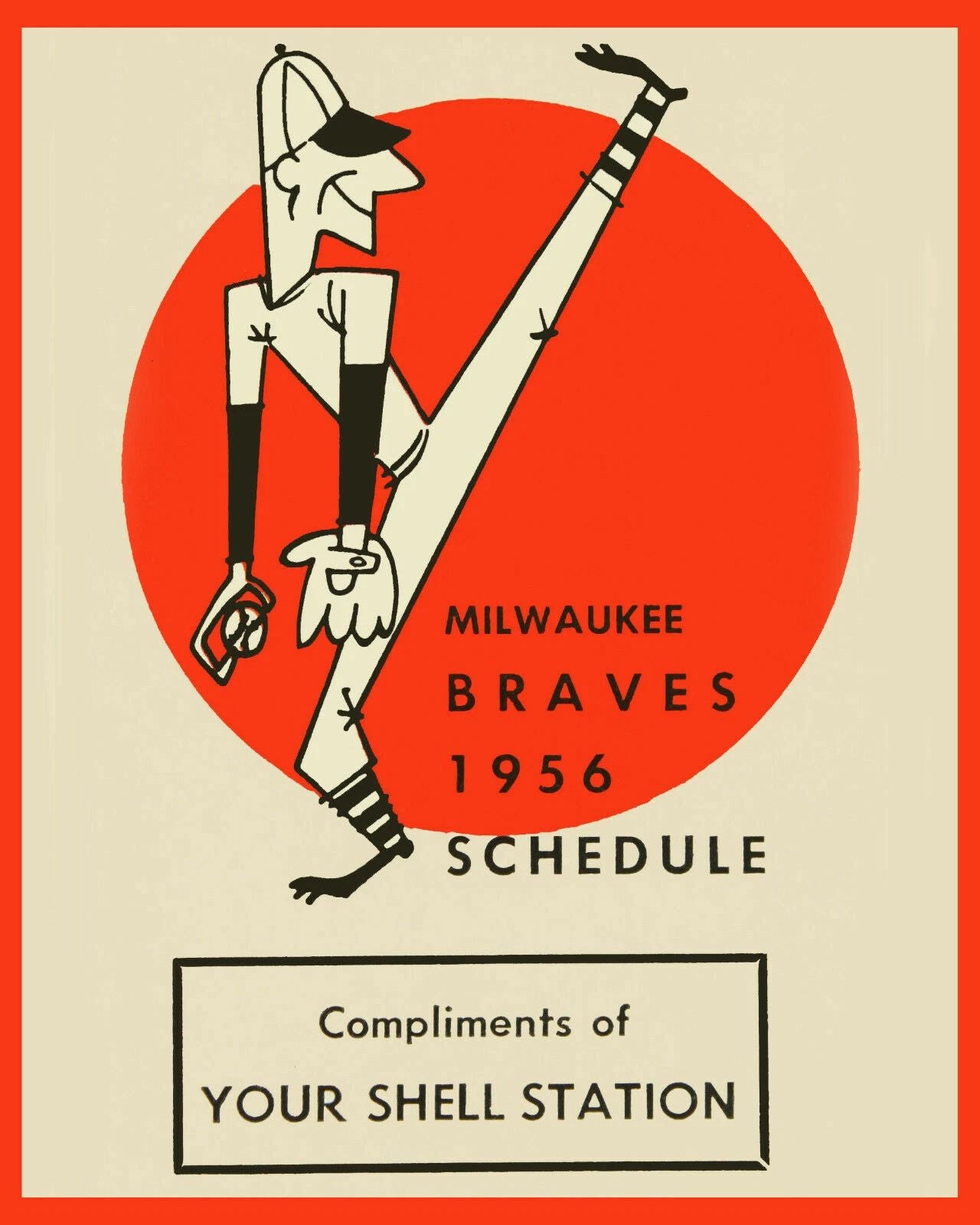 1956 Milwaukee Braves Photo Baseball Picture Mlb 300 Piece Jigsaw Puzzle