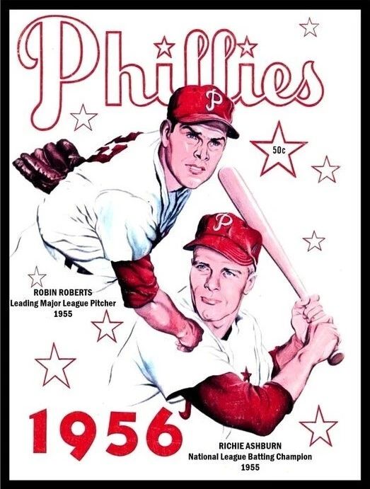 1956 Philadelphia Phillies Photo Baseball Picture Mlb