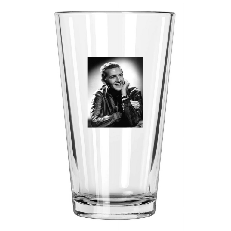 1956 Rock And Roll Jerry Lee Lewis 'The Killer' Music Pint Beer Drinking Glass