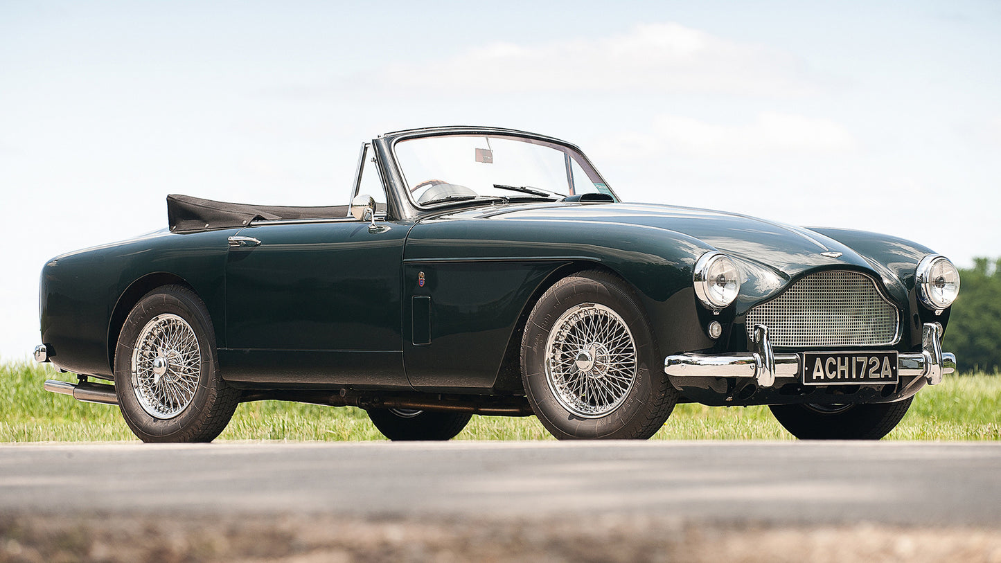 Aston Martin Db2 Drophead Coupe By Tickford Uk Hd Art Keychain