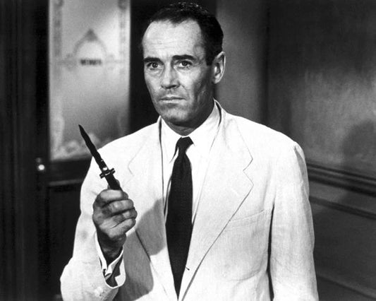 1957 '12 Angry Men' Henry Fonda Glossy Keychain Actor Print Celebrity Keychain