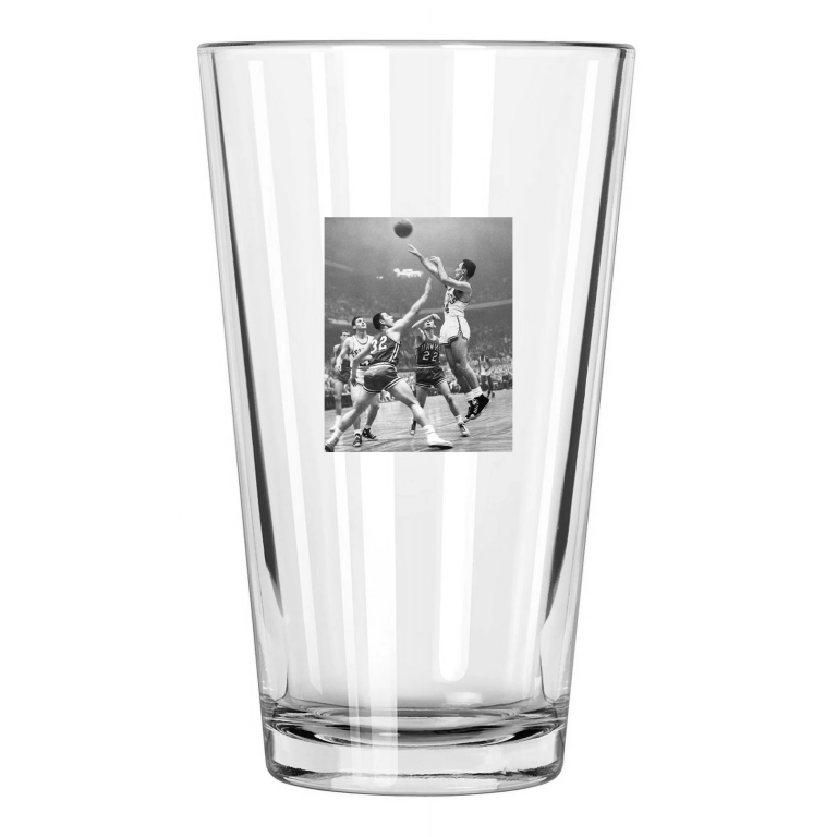 1957 Boston Celtics Bob Cousy Photo Basketball Hof 71 1 Pint Beer Drinking Glass