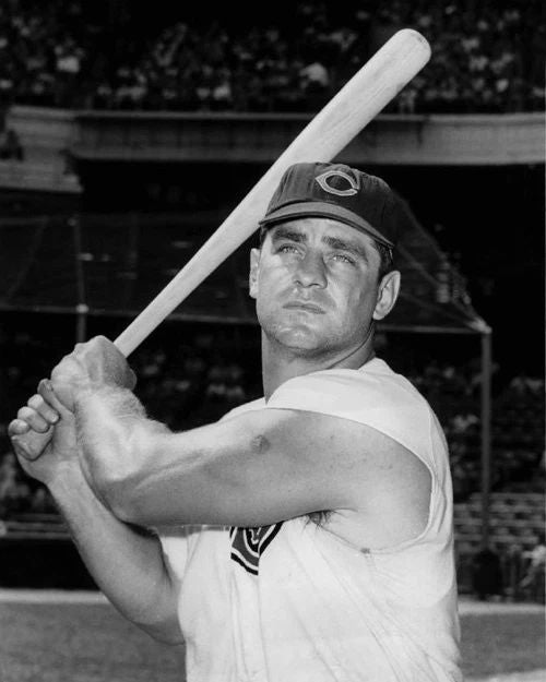 1957 Cincinnati Reds Ted Kluszewski Glossy Keychain 'Big Klu' Keychain