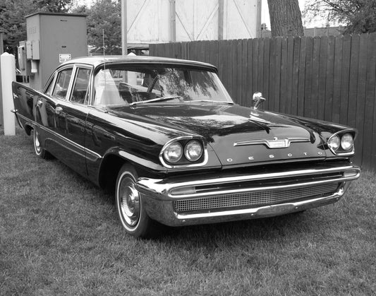 1957 De Soto Firedome 4 Door Sedan Vintage Classic Car Poster Photo