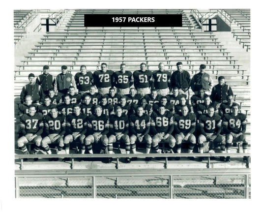 1957 Green Bay Packers Team Photo Football Nfl Picture