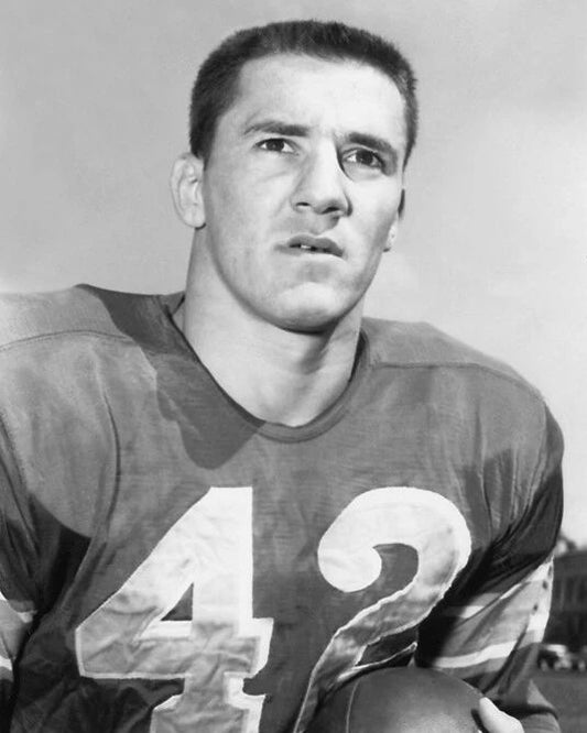 1957 Lsu Tigers Jim Taylor Glossy Magnet Print College Football Magnet