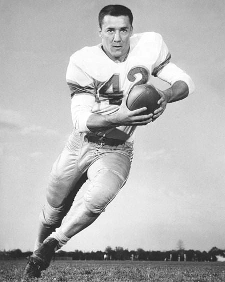 1957 Lsu Tigers Jim Taylor Magnet Glossy Print College Football Magnet
