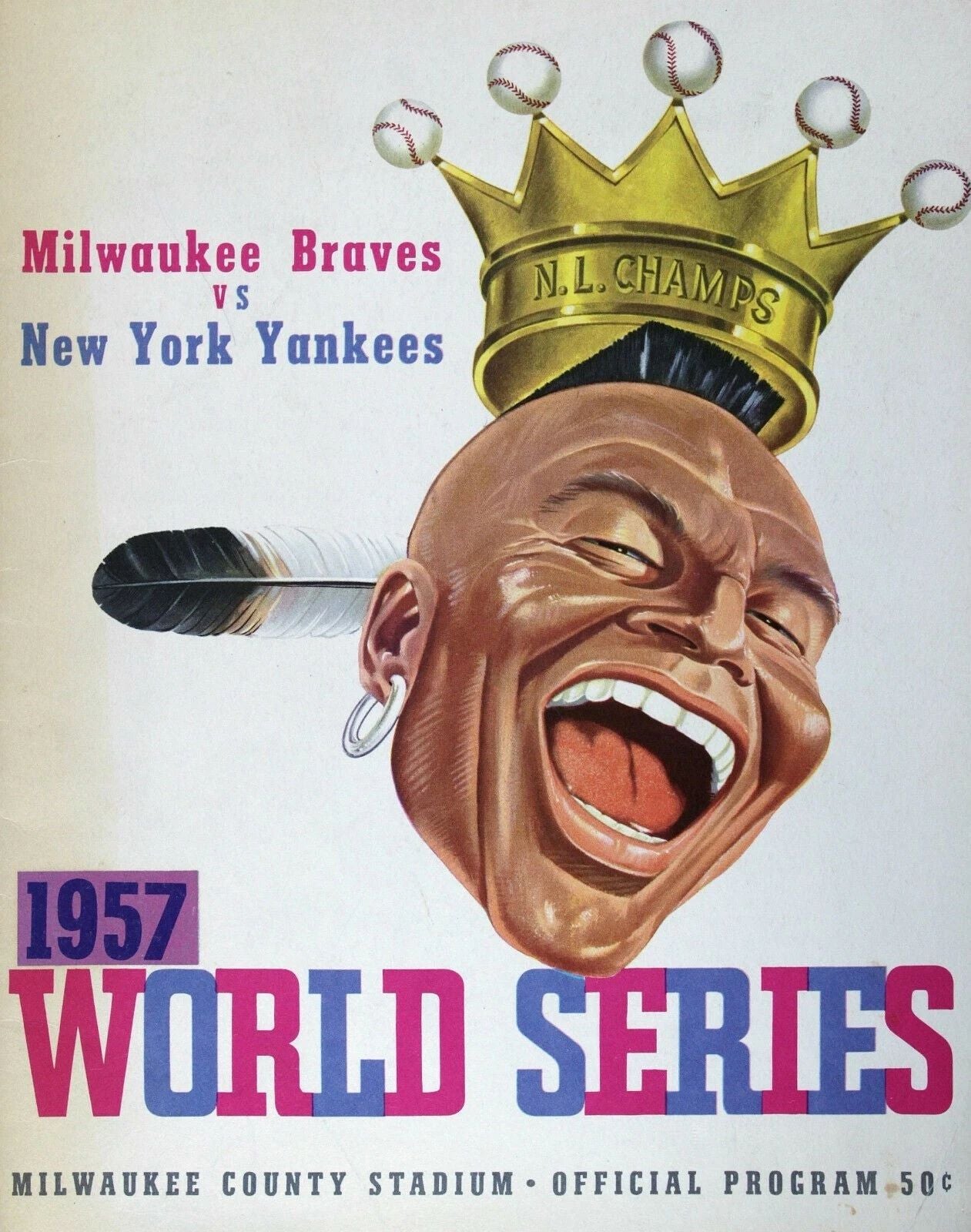 1957 Milwaukee Braves New York Yankees Ny Baseball Mlb 300 Piece Jigsaw Puzzle