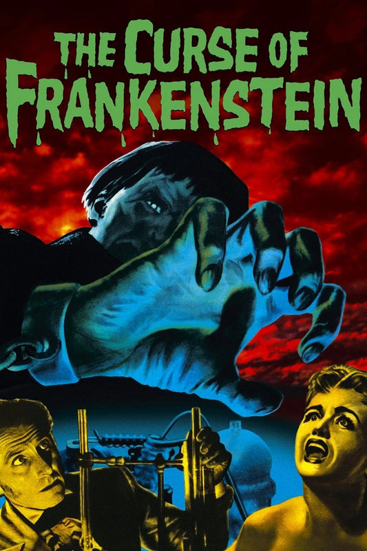 1957 The Curse Of Frankenstein Movie Keychain Peter Cushing Christopher Lee