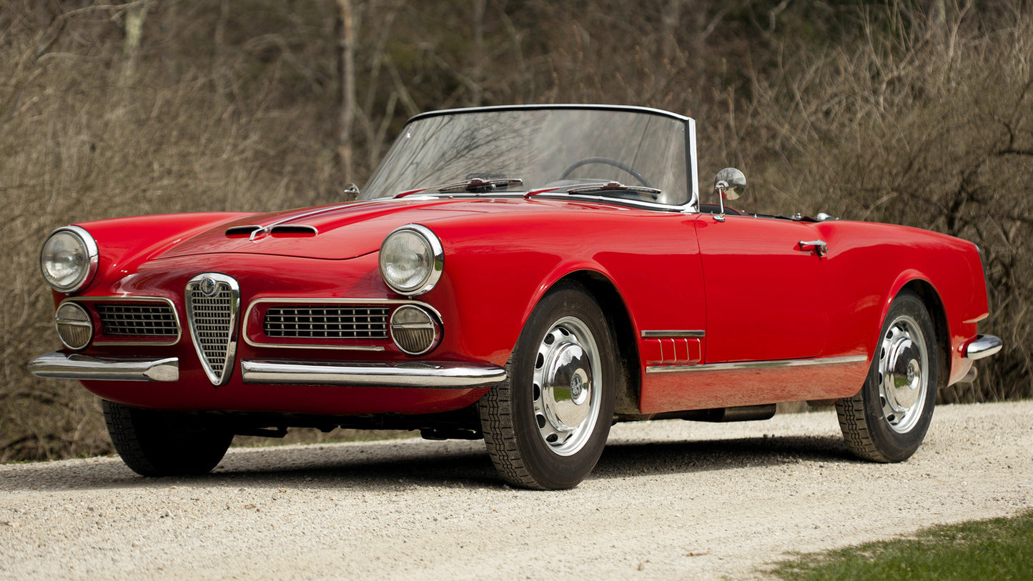 Alfa Romeo Spider Hd Art Keychain