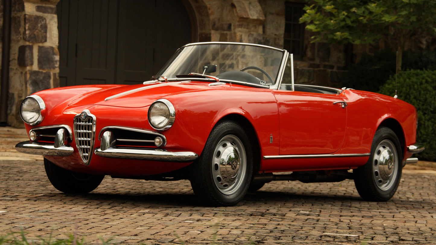 Alfa Romeo Giulietta Spider Hd Art Keychain