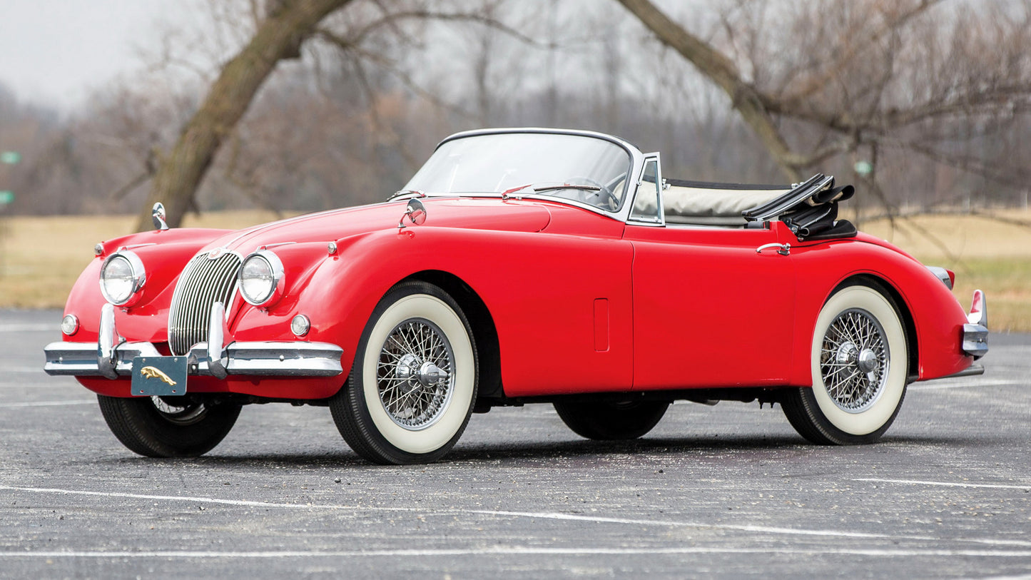 Jaguar Xk150 Drophead Coupe Hd Art Jigsaw Puzzle