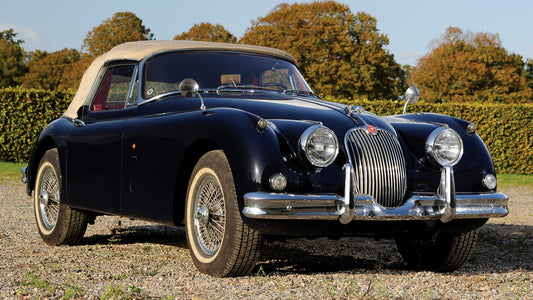 Jaguar Xk150 Drophead Coupe Hd Art Print Poster