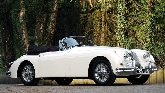 Jaguar Xk150 Drophead Coupe Uk Hd Art Jigsaw Puzzle