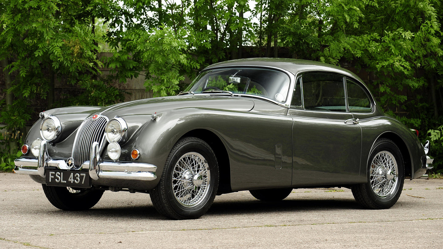 Jaguar Xk150 Fixed Head Coupe Uk Hd Art Jigsaw Puzzle