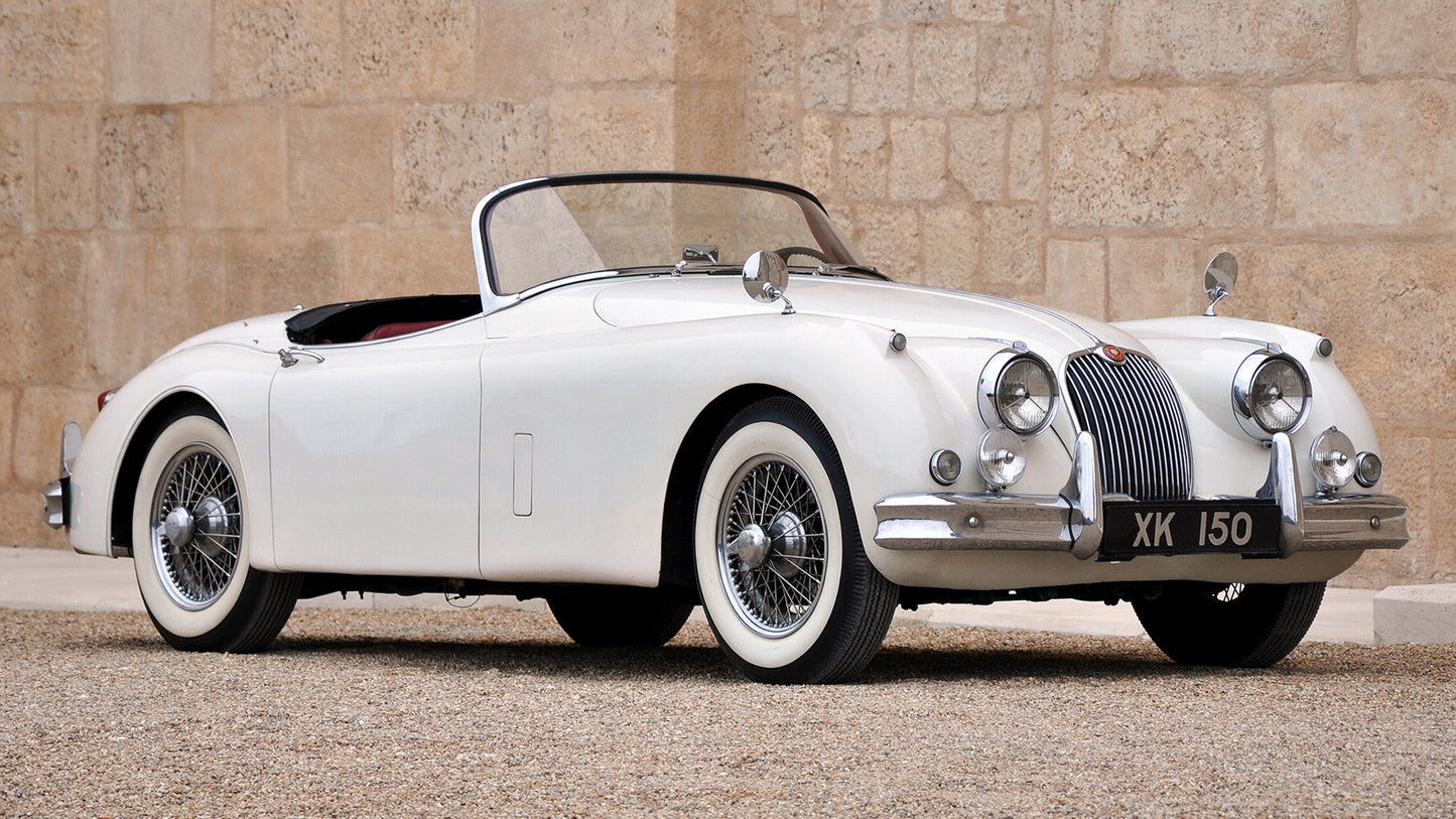 Jaguar Xk150 Open Two Seater Hd Art Jigsaw Puzzle