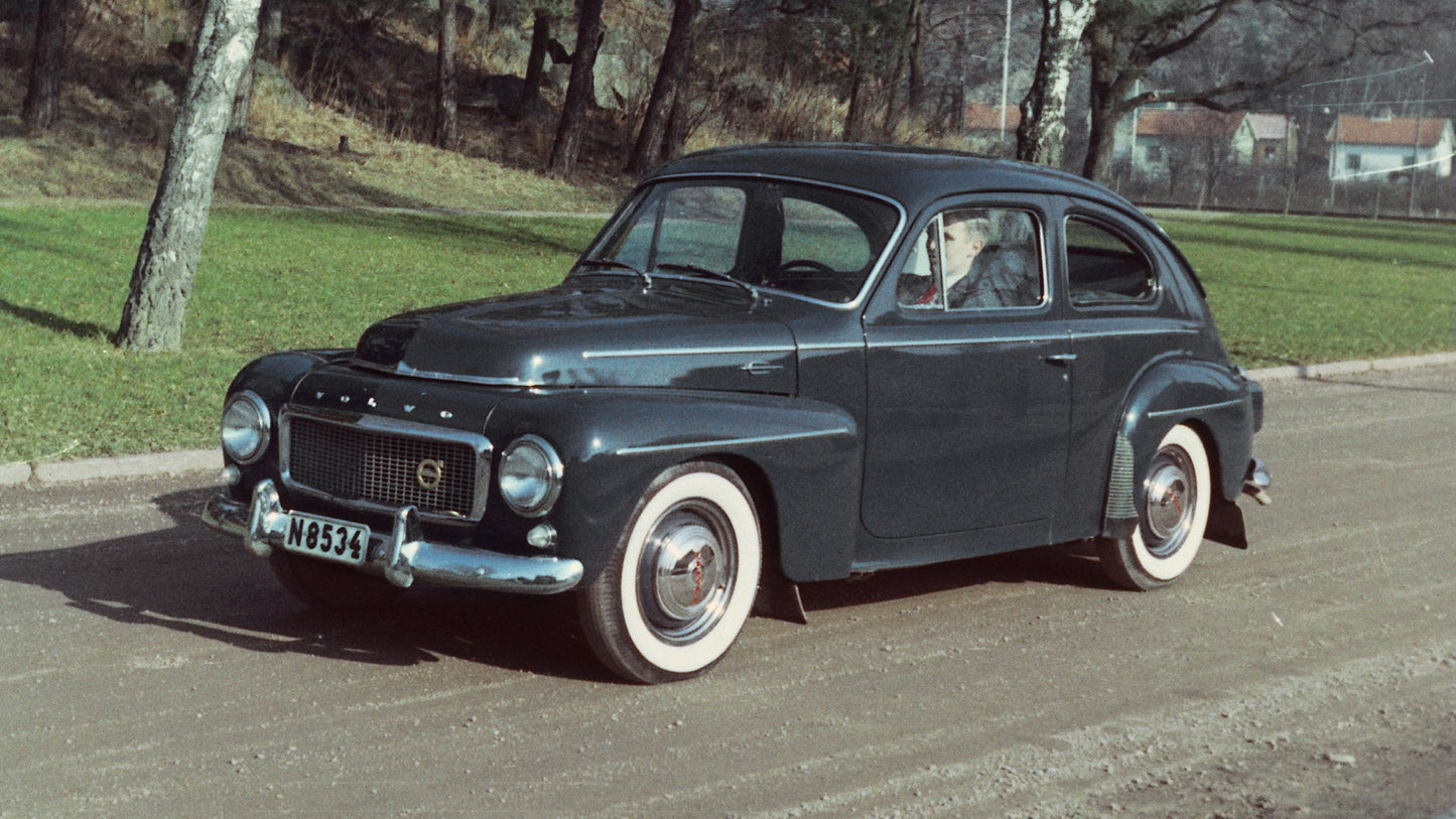 Volvo Pv544 A Hd Art Keychain