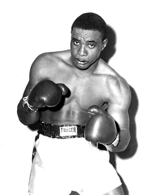 1958 American Boxer Sonny Liston Glossy Boxing Magnet Heavyweight Champion