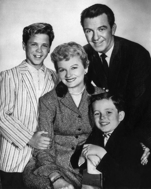 1958 Comedy Sitcom Leave It To Beaver Glossy Magnet Tv Show Magnet 1