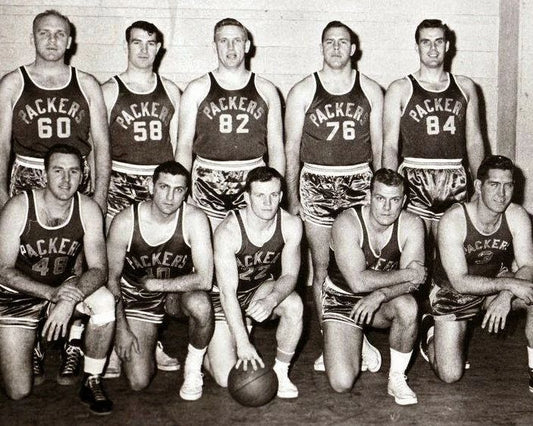 60 Green Bay Packers Packers Team Photo Basketball Nba