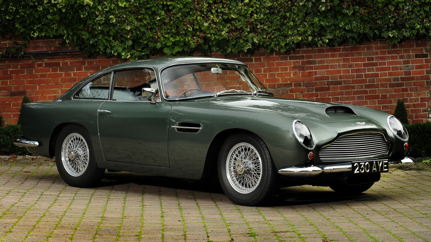 Aston Martin Db4 Gt Uk Hd Art Keychain