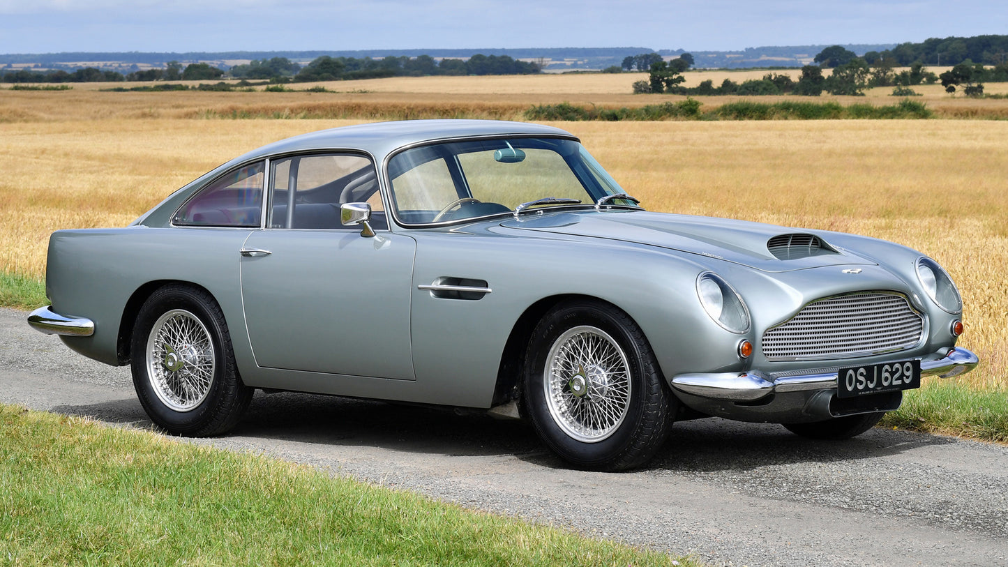 Aston Martin Db4 Gt Uk Hd Art Keychain