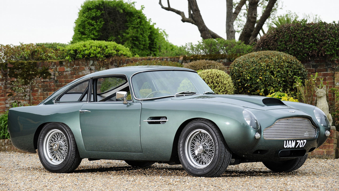 Aston Martin Db4 Works Prototype Hd Art Keychain