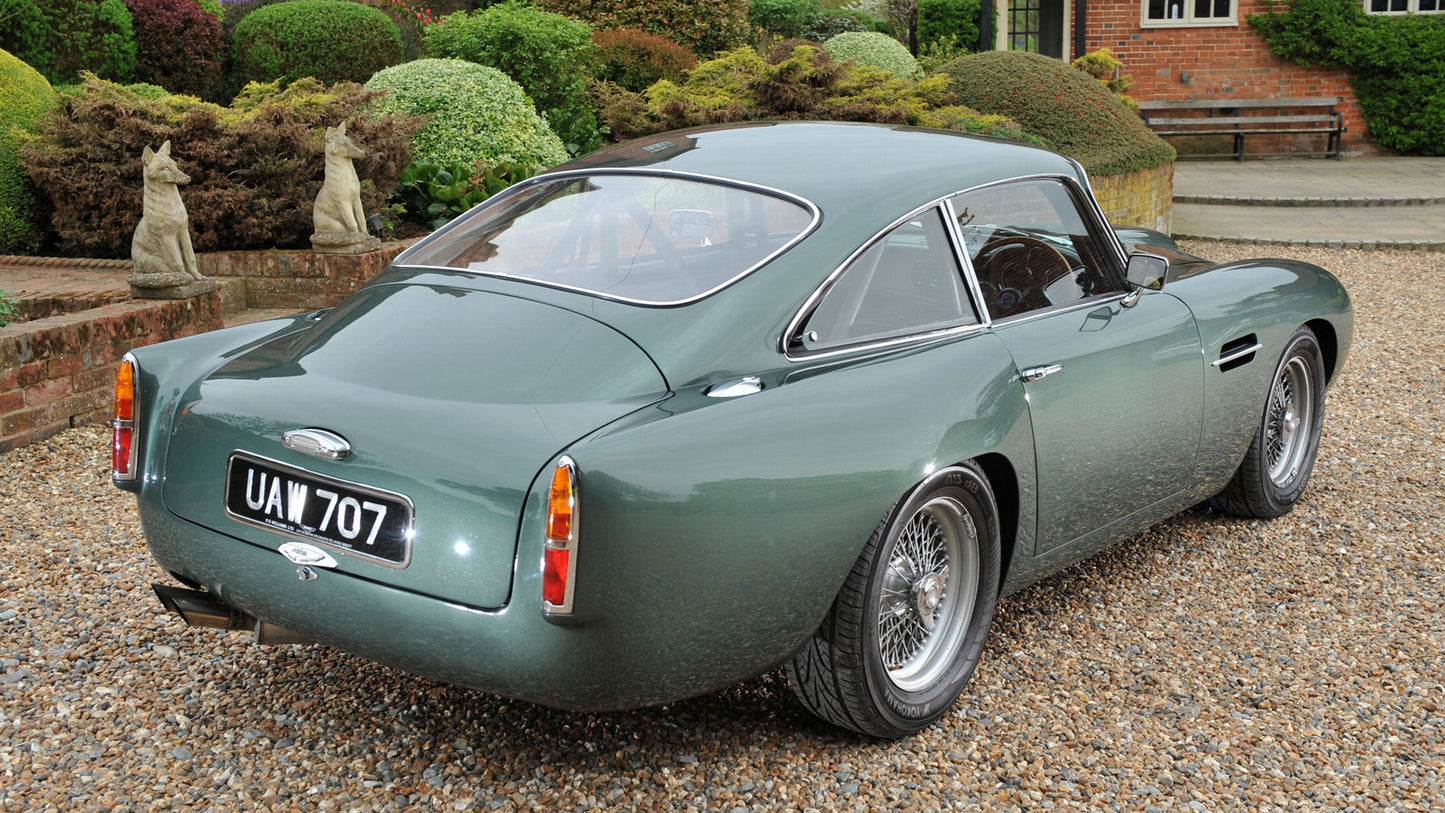 Aston Martin Db4 Works Prototype Hd Art Keychain