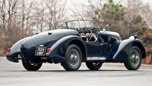 Aston Martin Jaguar C Type Roadster Hd Art Jigsaw Puzzle