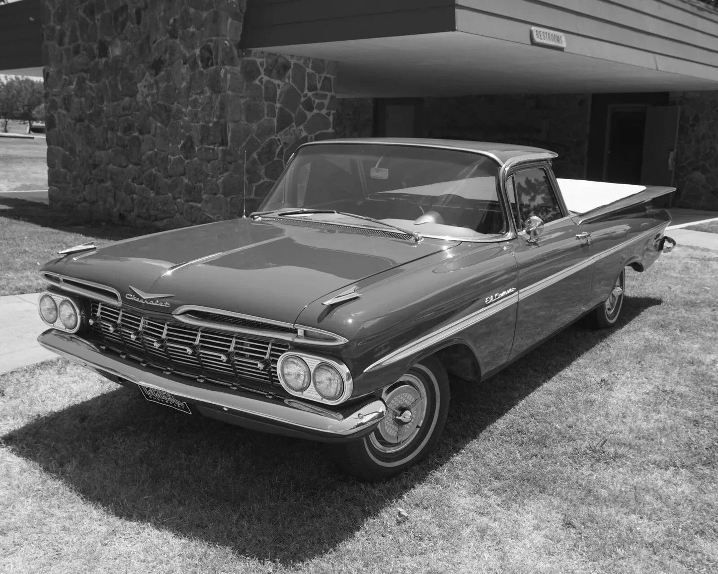 1959 Chevrolet El Camino Classic Vintage Car Automobile Photo Picture