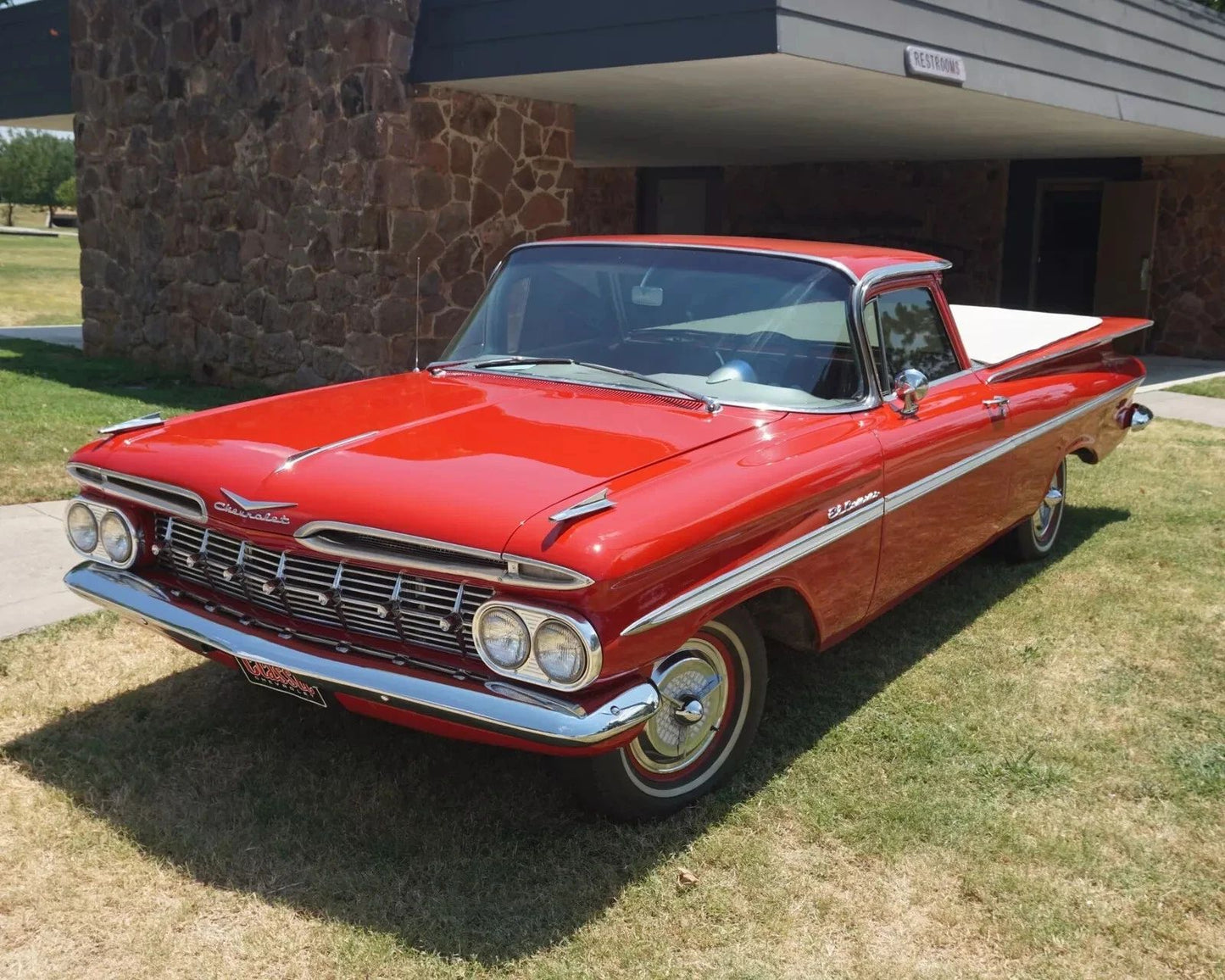 1959 Chevrolet El Camino Classic Vintage Car Retro Magnet Picture