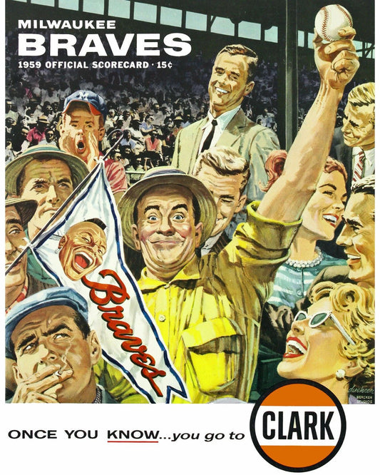 1959 Milwaukee Braves Photo Baseball Picture Mlb 300 Piece Jigsaw Puzzle