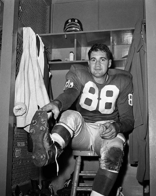 1959 New York Giants Pat Summerall Glossy Magnet Football Locker Magnet