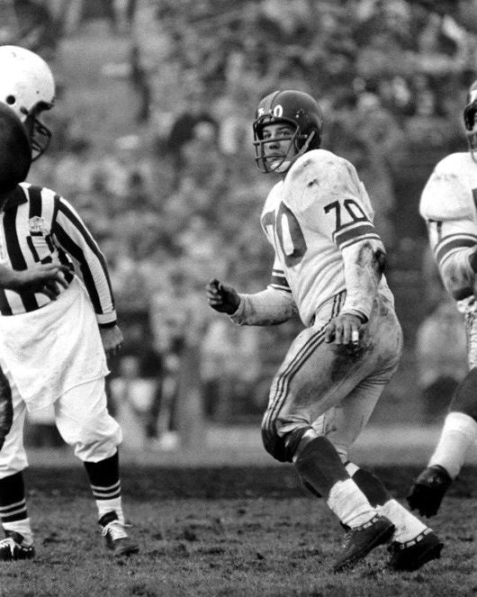 1959 New York Giants Sam Huff Glossy Keychain Print Football Keychain Hof 82