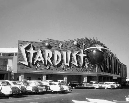 1959 Stardust Las Vegas Glossy Magnet Casino And Resort Print Strip Magnet
