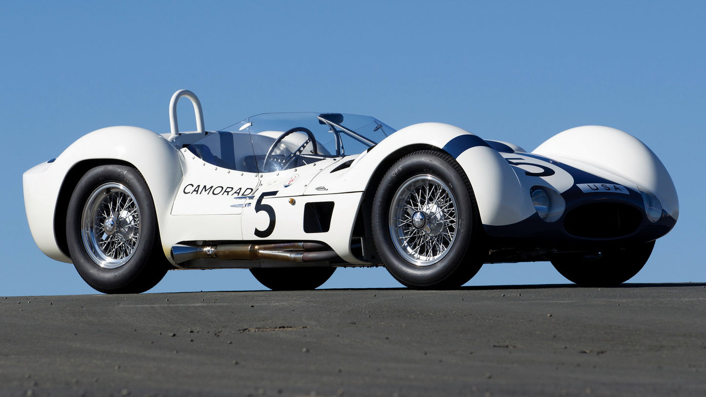 Maserati Tipo Birdcage Hd Art Jigsaw Puzzle