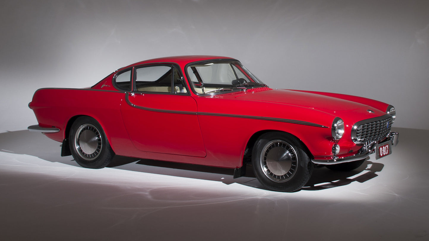 Volvo P1800 Hd Art Keychain