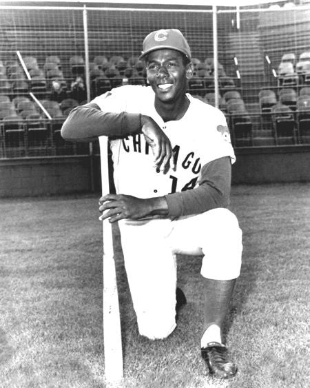 1960 Chicago Cubs Ernie Banks Glossy Magnet Baseball Magnet Hof 77