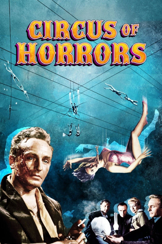 1960 Circus Of Horrors Movie Poster Anton Diffring Erika Remberg