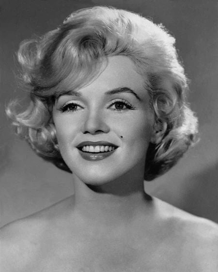 1960 Famous Actress Marilyn Monroe Keychain Print Celebrity Model Keychain