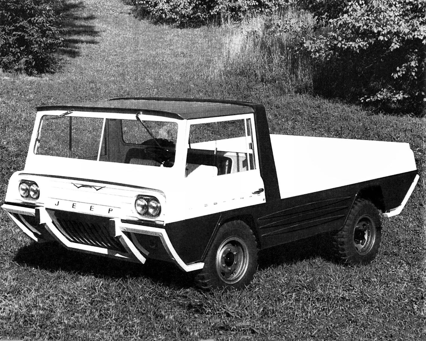 1960 Kaiser Willyss Jeep Wide Trac Concept Vehicle Picture Photo