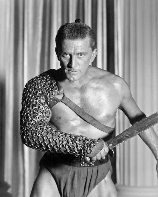 1960 Kirk Douglas Starring In Spartacus Glossy Keychain Keychain Movie Print