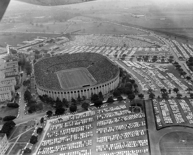 1960 Lsu Tigers Stadium Glossy Magnet Field Magnet Louisiana State