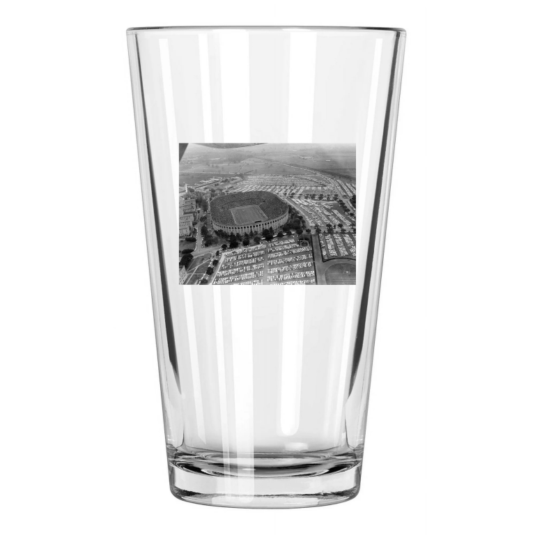 1960 Lsu Tigers Stadium Photo Field Louisiana State Pint Beer Drinking Glass