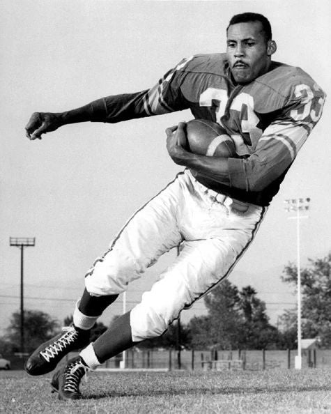 1960 Los Angeles Rams Ollie Matson Glossy Photo Football Print Poster